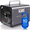 ICARE Generatore di Ozono Professionale 30000mg/h, Purificatore d'Aria Deodorant