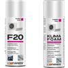 FAREN Trattamento Sanificante Climatizzatori Klima Foam Detergente Schiumogeno F20