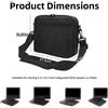 Borsa da Trasporto per Lettori DVD da 9,5 a 10,5 Pollici Materiale Nylon 26,5x8,