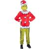 Smiffys Dr Seuss - Costume da Babbo Natale Grinch, età 4-6 anni