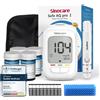 Misuratore Glicemia, Glucometro Con 100 Strisce Glicemia E 100 Lancette, Elettro
