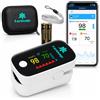 Does not apply Saturimetro Da Dito Professionale Certificato Bluetooth Con App Ios Android per