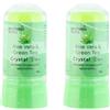 MEDISEI 2 x Medisei Pantenolo Extra Crystal Deo Aloe Vera e Tè Verde 80g -...