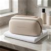 Beauty Case Capsula Logo Goffrato Trousse Rigida Opaco
