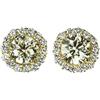 Nessuno Nuovissimi orecchini con diamanti K18YG 2,024 ct VLY SI2 VG/G D0,62 ct [ESCOR...