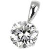 Nessuno Nuovissimo ciondolo diamante Pt900 superiore 0,711 ct F SI2 G [ESCORE] spediz...