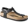 BIRKENSTOCK Sandali infradito Kairo Birkenstock 147111 in pelle nero (41-45)