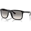 Ray-Ban Ray Ban 4547 Boyfriend Two 60 601/32 Occhiali da Sole Nero/Grigio Sfumato