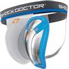Shock Doctor Giovani Sospensorio Sospensorio con Bioflex, Ragazzo, Tiefschutz Suspensorium mit Bioflex Cup, Bianco
