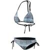 Beco, Set di Bikini Donna, Turchese/Nero, 40