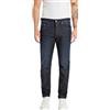 Replay Jeans da Uomo Regular Slim Fit Willbi X-Lite Plus, 007 Blu Scuro., 27W x 30L