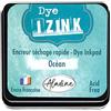 Aladine - Inchiostro Izink Dye Ocean - Inchiostro ad asciugatura rapida per timbri e stencil - Scrapbooking e carterie creative - Inchiostro francese - Dimensione M - 5 x 5 cm - Colore Oceano Turchese