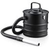VALO VK000701 Aspirapolvere per Cenere, con Funzione soffiaggio, con Filtro Hepa, 1.200 Watt, 18 Litri, Dimensioni: 30 x 30 x 28,5 cm (L x P x A), Colore: Nero