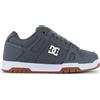 DC Shoes Stag Sneakers Skater Uomo Grigio Scarpe Skate 320188-2GG Nuovo