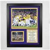 Legends Never Die, Inc. LSU Tigers Baseball | Campioni nazionali MCWS 2023 | Collage fotografico incorniciato | 2 dimensioni e stili | (30,5 x 38,1 cm)