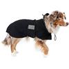 DOG Copenhagen Back-on-Track - Cappotto a rete per cani, 59 cm, colore: Nero
