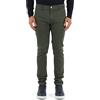 Replay Chino Zeumar Slim Fit Hyperflex X-Lite da Uomo con Elastico, Military Green 030-1, 30W x 34L