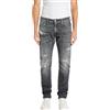 Replay Jeans da Uomo Comfort Fit Rocco Collezione Originale, 097 Grigio Scuro, 31 W/32 L