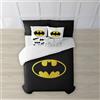 BL BELUM BELUM | Copripiumino Batman | Copripiumino Modello Dark Night | Copripiumino con Bottoni | Copripiumino 100% Cotone | Copripiumino di Qualità | Copripiumino (Letto da 120 cm (200 x 200 cm)