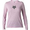 Fox Racing Ranger Tru Dri LS Jersey da Donna Maglia, Blush, M