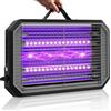 Lampada Antizanzare 4200V,Antizanzare Elettrico UV Doppio LED Efficiente, Grigli