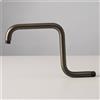 Braccio Doccia a Z Rosone Incluso Accessorio Bagno Acciaio Inox