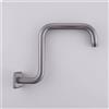 Braccio Doccia a Z Rosone Incluso Accessorio Bagno Acciaio Inox