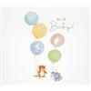 goldbuch 50 499 - Album dei ricordi per bambini, con 100 pagine illustrate, copertina in rilievo dorata e motivo palloncini, album per bambini con stampa artistica, circa 24,5 x 22,5 x 3,5 cm