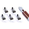 Smart Keeper SmartKeeper Essential, 5 lucchetti LAN con 1 chiave di blocco, colore: marrone