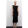 Mango Abito Midi Texturizzato Nero (fmn20-10)