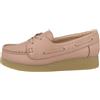 Clarks Wallabee EVO Sea Scarpe Donna in Pelle Cremes con Lacci