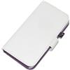 0314EDA Orbyx Custodia Originale Flip Cover Libro Case Samsung Galaxy S5 Neo G903f White