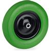 Relaxdays Ruote Carriola 4.80 4.00-8, Gomma Piena con Cerchione in