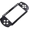No Scocca per PSP1000 Parte di Ricambio Scocca Frontale Case Nera K3P91329