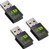 No 3X Adattatore Bluetooth WiFi USB, Ricevitore Esterno di Rete Dual Band 6009793