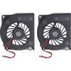 No 2X Laptop Ventola di Raffreddamento per Lifebook S6311 S2210 S6510 S6410 E9554