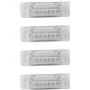 No 4x per W210 W202 E300 E55 C230 LED Numero Luci Lampada Nessun Errore6990