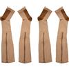 No 4x Calze A Compressione Cerniera in Nylon Calza A Compressione Gamba Suppor3000