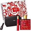 Versace Cofanetto da uomo Versace Eros Flame EDP 100ml e 10ml + Beauty Bag