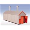 Peco LK220 Capannone Motore In Lamiera Ondulata Kit in Legno Lasercut HO/OO