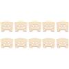 No Bridge 4/4 Leaf Bridge Confezione Da 10 Parti di Violino Codice Violino H5U6