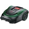 Bosch Home and Garden 06008B0202 Robot Rasaerba Indego S 500, Batteria da 18 V Sostituibile, Stazione di Ricarica in Dotazione, Larghezza di Taglio 19 cm, Per Prati Fino a 500 m², Basic