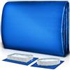 tillvex Tappeto Base per Piscina 396 x 396 cm Circolare Fondo per Piscina