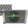 GPI Racing Alluminio Radiatore Per VW Golf MK2 MK II 1.6 8V and 1.8 16V 1982-1992 1991 MT
