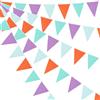 Not specified Bandiere triangolari morbide e resistenti 10 m/33 piedi striscione per feste ess