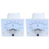 No 2X Analog 85L1 Ac 250 V Panel Meter Voltmetro Apparecchio di Misurazione B7G5