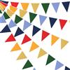 Not specified Bandiere triangolari morbide e resistenti 10 m/33 piedi striscione per feste ess