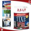 Tixe Smalto vernice per Legno Plastica Ferro Anticorrosivo Bianco Lucido 2,5 lt Tixe