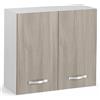pidema.it Mobile pensile scolapiatti cucina olmo 80 cm vaschetta mobili colapiatti