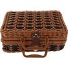 Scatola Di Immagazzinaggio Portaoggetti Imitazione Rattan Baule Decorativo